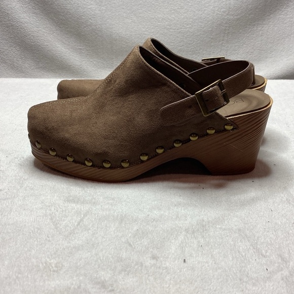 Corkys brown leather Myra  mules size 8 - Picture 5 of 6